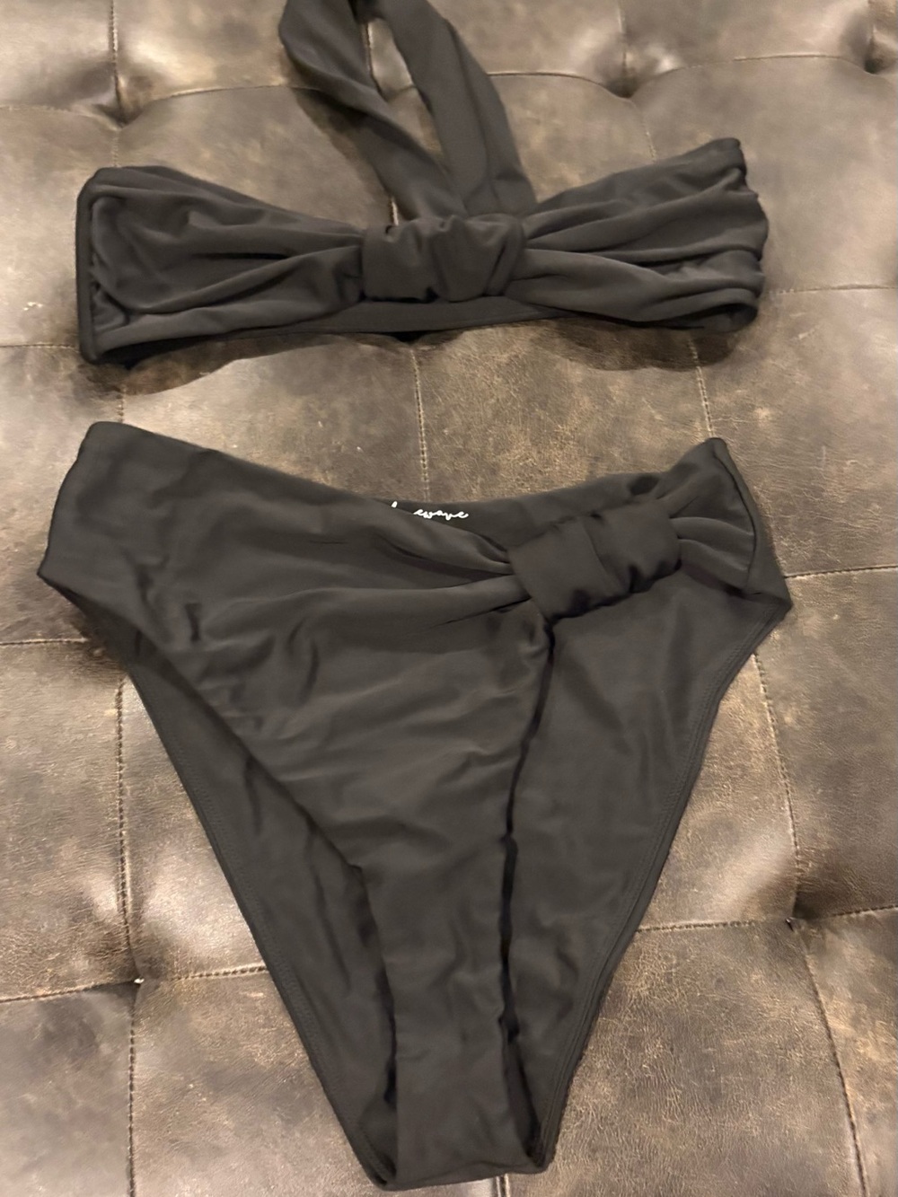 LoveWave Knotted Bikini, High Waisted